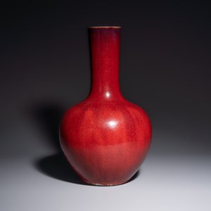 A Chinese flambé-glazed bottle vase, 19th C. — foto 4