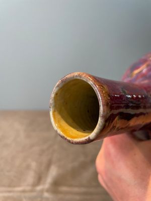A Chinese flambé-glazed bottle vase, 19th C. — 照片 12