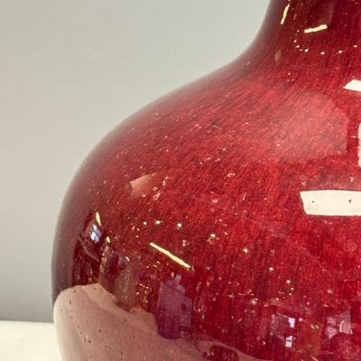 A Chinese flambé-glazed bottle vase — photo 6