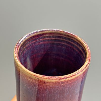 A Chinese flambé-glazed bottle vase — photo 7