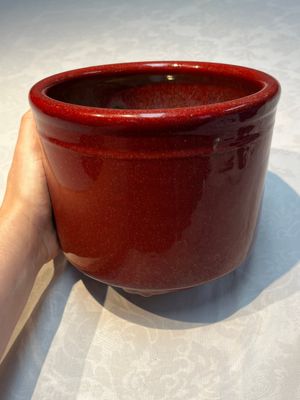 A Chinese flambé-glazed bowl and a copper-red-glazed tripod censer, 19th C. — foto 12