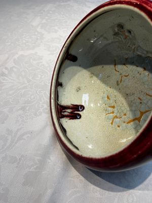 A Chinese flambé-glazed bowl and a copper-red-glazed tripod censer, 19th C. — foto 7