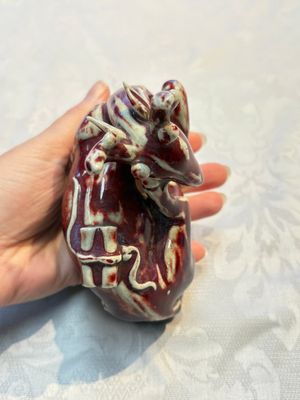 A Chinese flambé-glazed deer, 18/19th C. — photo 5