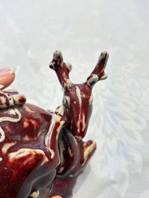 A Chinese flambé-glazed deer, 18/19th C. — photo 8