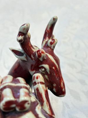 A Chinese flambé-glazed deer, 18/19th C. — photo 9
