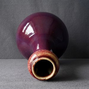 A Chinese flambé-glazed garlic head vase, Qianlong — photo 12