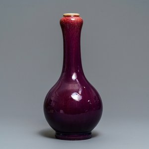 A Chinese flambé-glazed garlic head vase, Qianlong — photo 3