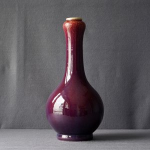 A Chinese flambé-glazed garlic head vase, Qianlong — photo 9