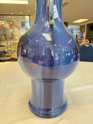 A Chinese flambé-glazed garlic-mouth vase with ruyi handles, 19th C. — photo 12