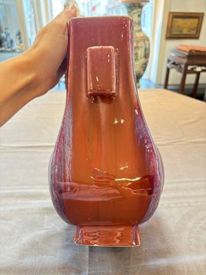 A Chinese flambé-glazed 'hu' vase, 18th C. — 照片 5