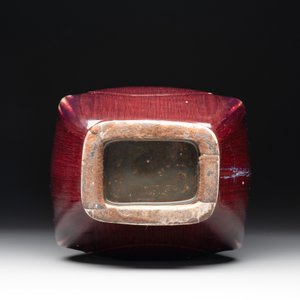 A Chinese flambé-glazed 'hu' vase, 19th C. — photo 7