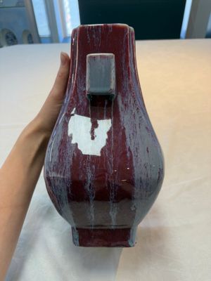 A Chinese flambé-glazed 'hu' vase, Guangxu mark, 20th C. — photo 4
