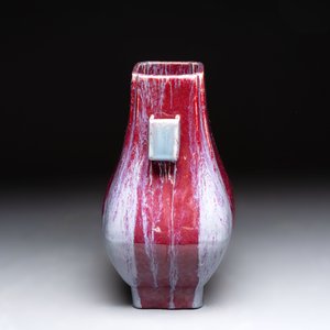 A Chinese flambé-glazed 'hu' vase, Guangxu mark, 20th C. — photo 3