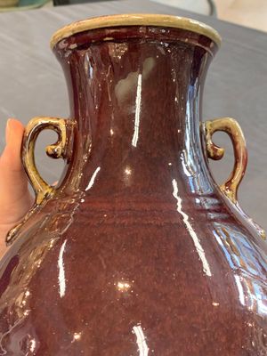 A Chinese flambé-glazed 'hu' vase, Qianlong mark, 20th C. — photo 9