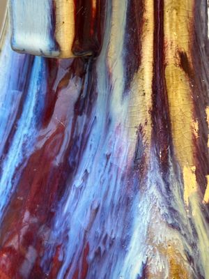 A Chinese flambé-glazed 'hu' vase, Qianlong mark and possibly of the period — photo 9