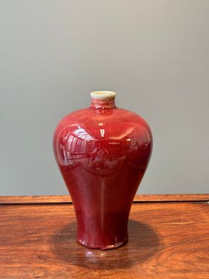 A Chinese flambé-glazed 'meiping' vase, 18th C. — 照片 2
