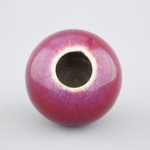 A Chinese flambe-glazed porcelain ink jar, 19th C. — photo 6