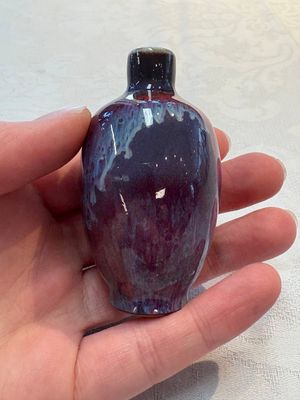 A Chinese flambé-glazed snuff bottle, 18/19th C. — photo 2