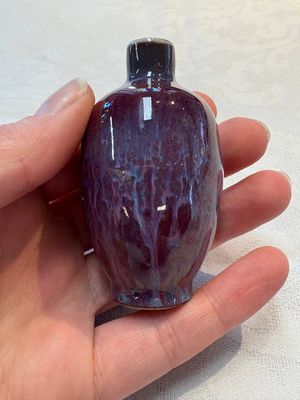 A Chinese flambé-glazed snuff bottle, 18/19th C. — photo 5