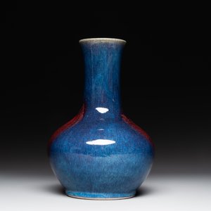 A Chinese flambé-glazed vase, 18/19th C. — photo 2