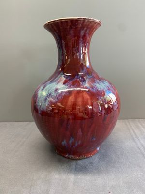 A Chinese flambé-glazed vase, 18/19th C. — photo 5