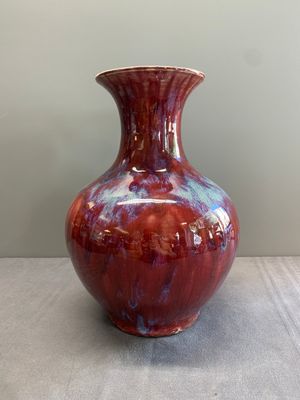 A Chinese flambé-glazed vase, 18/19th C. — photo 6
