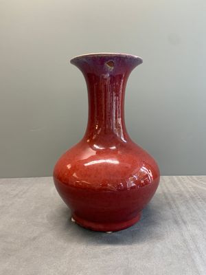 A Chinese flambé-glazed vase, 19th C. — photo 2