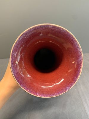A Chinese flambé-glazed vase, 19th C. — photo 5