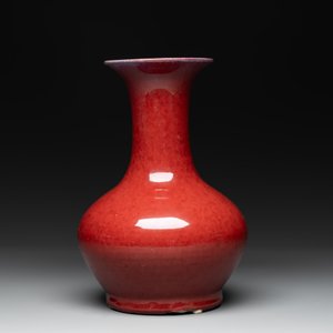 A Chinese flambé-glazed vase, 19th C. — photo 2