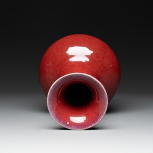 A Chinese flambé-glazed vase, 19th C. — photo 3