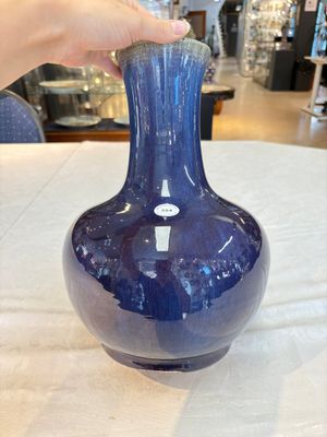 A Chinese flambé-glazed vase, 19th C. — photo 1