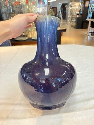 A Chinese flambé-glazed vase, 19th C. — photo 2