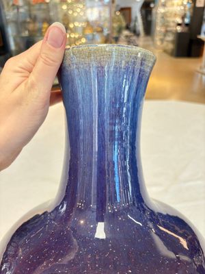 A Chinese flambé-glazed vase, 19th C. — photo 7