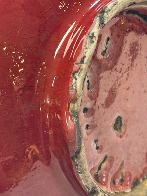 A Chinese flambé-glazed vase of compressed form, 19th C. — foto 10