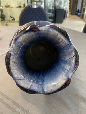 A Chinese flambé-glazed vase, Qianlong mark, 18/19th C. — foto 1