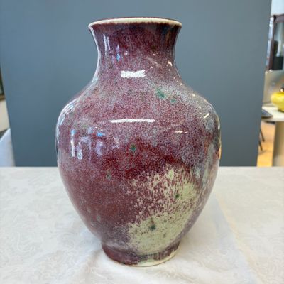 A Chinese flambé-glazed vase — photo 4
