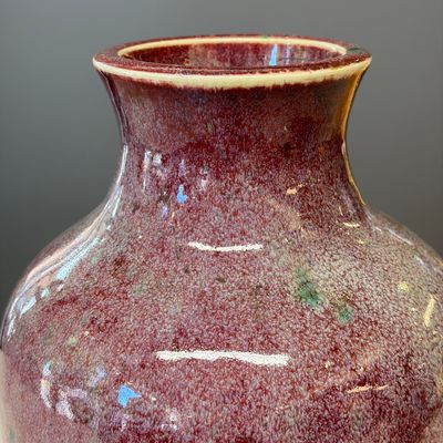 A Chinese flambé-glazed vase — photo 5