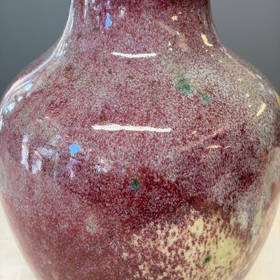 A Chinese flambé-glazed vase — photo 6