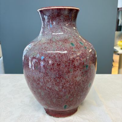A Chinese flambé-glazed vase — photo 2