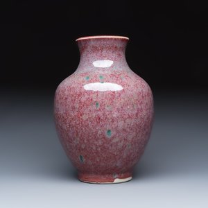 A Chinese flambé-glazed vase — photo 3