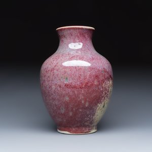 A Chinese flambé-glazed vase — photo 4