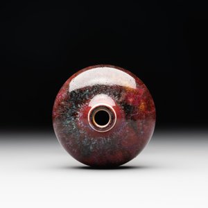 A Chinese flambé-glazed water pot, Ju Shun Mei Yu Tang Zhi 聚順美玉堂製 mark, 19th C. — photo 6