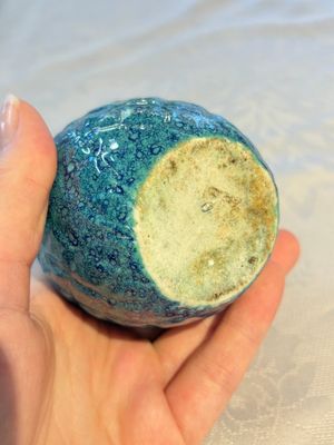 A Chinese fruit-shaped robin's egg-glazed water dropper, 19th C. — photo 11