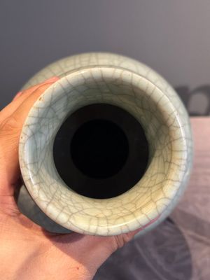 A Chinese ge-type double gourd vase, 19th C. — photo 4