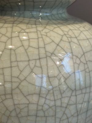 A Chinese ge-type double gourd vase, 19th C. — photo 7