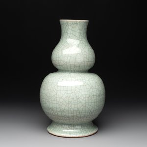 A Chinese ge-type double gourd vase, 19th C. — photo 3