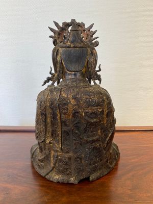 A Chinese gilt bronze Buddha, Ming — 照片 3