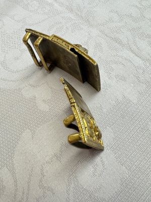A Chinese gilt-bronze 'Dragon' belt buckle, 19th C. — 照片 11
