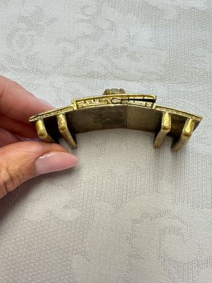 A Chinese gilt-bronze 'Dragon' belt buckle, 19th C. — 照片 8