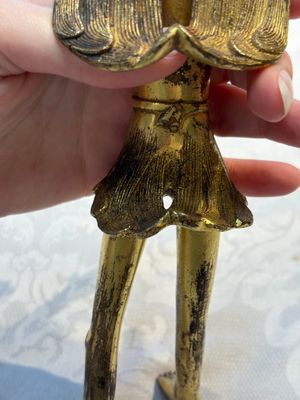 A Chinese gilt bronze figure of a birdman, probably Han — photo 11